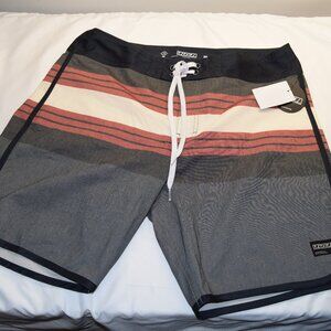 Ezekiel Men's Swim Board Shorts Waist 36 NWT #0058